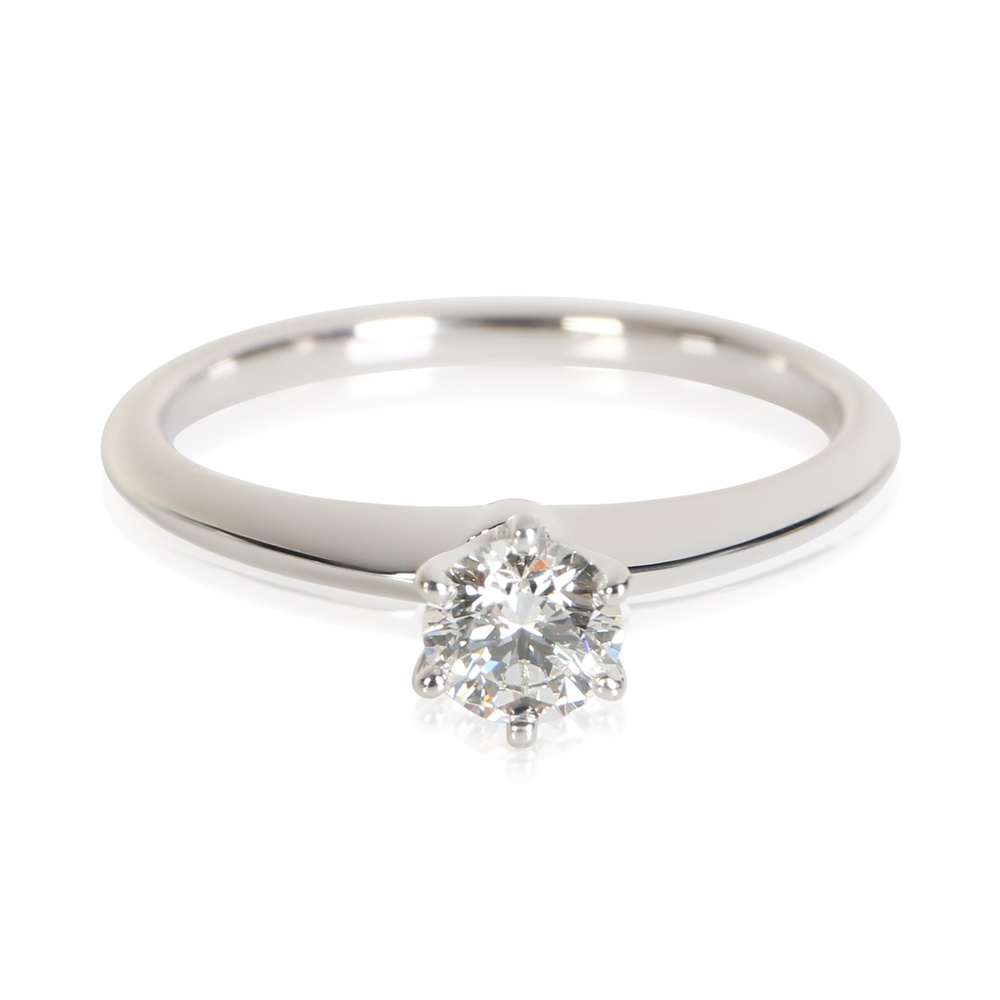 Tiffany & Co. 0.36 ct Round Brilliant Diamond Engagement Ring